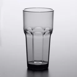 Carlisle 581618 Louis 16 Oz. Smoke SAN Plastic Tumbler - 24/Case -Vidivi shop 1994207
