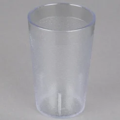 Carlisle 550607 Stackable 9.5 Oz. Clear SAN Plastic Tumbler - 6/Pack -Vidivi shop 2001640