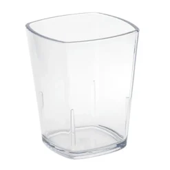 Front Of The House ADO010CLT23 Drinkwise Mod 7 Oz. Tritan Plastic Stackable Rocks / Old Fashioned Glass - 12/Pack
