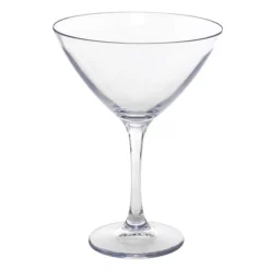 Front Of The House AMA008CLT23 Drinkwise 7 Oz. Tritan Plastic Martini Glass - 12/Pack