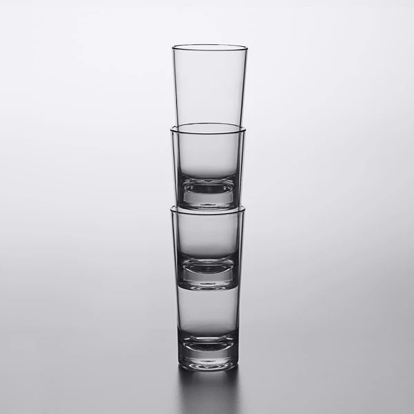 Carlisle 561407 Alibi 14 Oz. SAN Plastic Hi Ball Glass - 6/Pack 3 Carlisle 561407 Alibi 14 Oz. SAN Plastic Hi Ball Glass - 6/Pack - Image 3