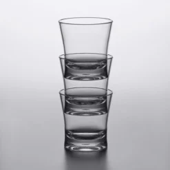 Carlisle 561207 Alibi 12 Oz. SAN Plastic Double Rocks / Old Fashioned Glass - 24/Case -Vidivi shop 2007214