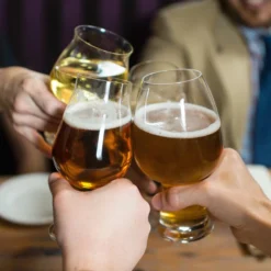 Luigi Bormioli 11829/01 Birrateque 17 Oz. Hard Cider Glass - 24/Case -Vidivi shop 2061843