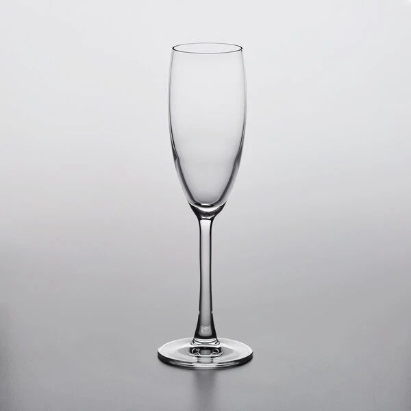 Nude 67076-024 Reserva 5.75 Oz. Flute Glass - 24/Case 2 Nude 67076-024 Reserva 5.75 Oz. Flute Glass - 24/Case - Image 2