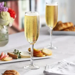 Pasabahce 44819-024 Imperial Plus 5.75 Oz. Fully Tempered Champagne Flute - 24/Case