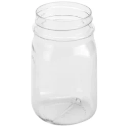 American Metalcraft PMJ16 16 Oz. Plastic Drinking Jar / Mason Jar