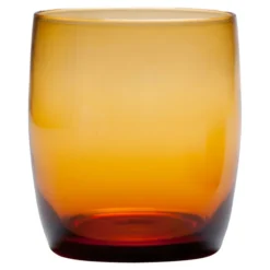 Fortessa Tableware Solutions Fortessa Gala 15 Oz. Amber Short Beverage Glass - 12/Case