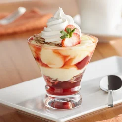 Acopa 8 Oz. Stemless Martini / Dessert Glass - 12/Case -Vidivi shop 2127288