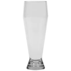 GET Enterprises GET SW-2005-CL Via 16 Oz. Customizable Tritan Plastic Pilsner Glass - 24/Case
