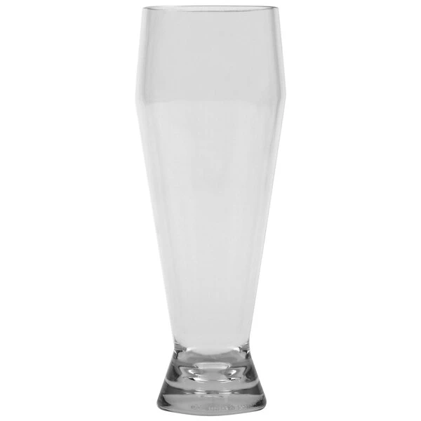 GET Enterprises GET SW-2005-CL Via 16 Oz. Customizable Tritan Plastic Pilsner Glass - 24/Case 1 GET Enterprises GET SW-2005-CL Via 16 Oz. Customizable Tritan Plastic Pilsner Glass - 24/Case