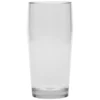 GET Enterprises GET SW-2006-CL Via 16 Oz. Customizable Tritan Plastic Pint Glass - 24/Case
