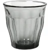 Duralex 1027HB06 Picardie Gris 8.75 Oz. Stackable Gray Glass Tumbler - 72/Case