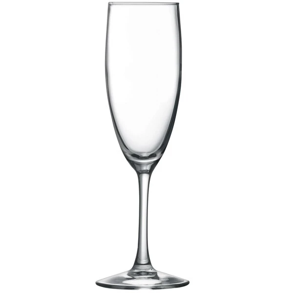Arcoroc Q2504 ArcoPrime 5.75 Oz. Customizable Flute Glass By Arc Cardinal - 12/Case 1 Arcoroc Q2504 ArcoPrime 5.75 Oz. Customizable Flute Glass By Arc Cardinal - 12/Case
