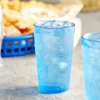 Choice 9 Oz. Blue SAN Plastic Pebbled Tumbler - 12/Pack
