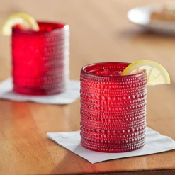 Fortessa Tableware Solutions Fortessa Jupiter 10 Oz. Red Rocks / Double Old Fashioned Glass - 24/Case