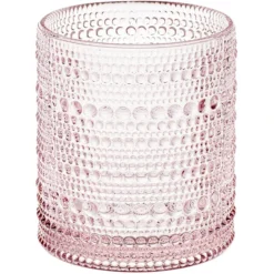Fortessa Tableware Solutions Fortessa Jupiter 10 Oz. Pink Rocks / Double Old Fashioned Glass - 24/Case -Vidivi shop 2173761