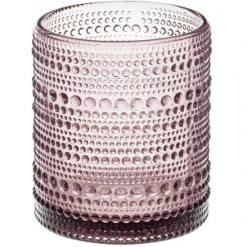 Fortessa Tableware Solutions Fortessa Jupiter 10 Oz. Purple Rocks / Double Old Fashioned Glass - 24/Case -Vidivi shop 2173762