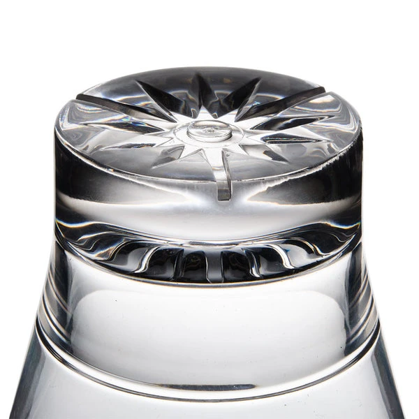 Thunder Group PLTHRG210C 10 Oz. Plastic Starburst Rocks / Old Fashioned Glass 6 Thunder Group PLTHRG210C 10 Oz. Plastic Starburst Rocks / Old Fashioned Glass - Image 6