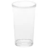 American Metalcraft 20 Oz. Reusable Clear Plastic Tumbler With Lid PTL20