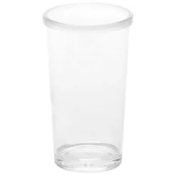American Metalcraft 20 Oz. Reusable Clear Plastic Tumbler With Lid PTL20