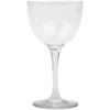 GET Enterprises GET Social Club 4 Oz. Tritan Plastic Nick And Nora Cocktail Glass - 24/Case