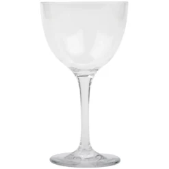GET Enterprises GET Social Club 4 Oz. Tritan Plastic Nick And Nora Cocktail Glass - 24/Case