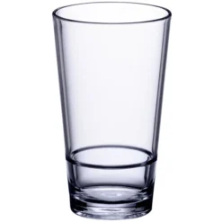 Choice 14 Oz. SAN Plastic Stackable Highball Glass -Vidivi shop 2267671