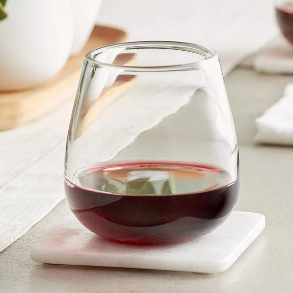 Acopa Pangea 13 Oz. Stemless Wine Glass - 12/Case 1 Acopa Pangea 13 Oz. Stemless Wine Glass - 12/Case
