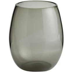 Acopa Pangea 16 Oz. Gray Stemless Wine Glass - 12/Case -Vidivi shop 2296928