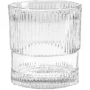 Fortessa Tableware Solutions Fortessa NoHo 9.85 Oz. Clear Rocks / Double Old Fashioned Glass - 4/Case
