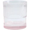 Fortessa Tableware Solutions Fortessa NoHo 9.85 Oz. Pink Rocks / Double Old Fashioned Glass - 4/Case