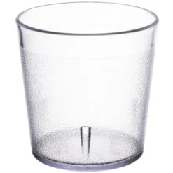 Carlisle 552907 Stackable 9 Oz. Clear SAN Plastic Old Fashioned Tumbler - 72/Case -Vidivi shop 2324820