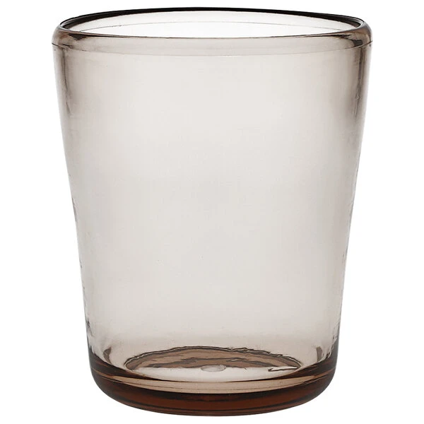 Fortessa Tableware Solutions Fortessa Veranda 14 Oz. Brown Tritan Plastic Rocks / Double Old Fashioned Glass - 12/Case 1 Fortessa Tableware Solutions Fortessa Veranda 14 Oz. Brown Tritan Plastic Rocks / Double Old Fashioned Glass - 12/Case