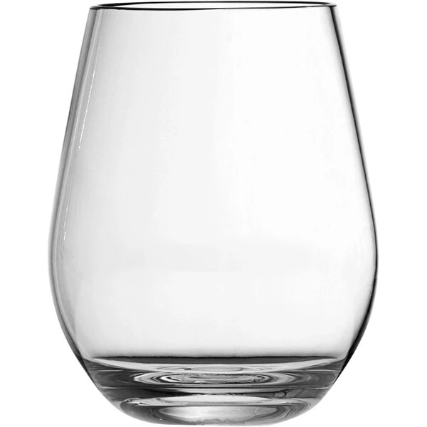 Fortessa Tableware Solutions Fortessa Outside 19 Oz. Tritan Plastic Stemless Red Wine Glass - 24/Case 1 Fortessa Tableware Solutions Fortessa Outside 19 Oz. Tritan Plastic Stemless Red Wine Glass - 24/Case