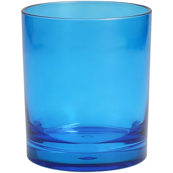 Fortessa Tableware Solutions Fortessa Outside 12 Oz. Blue Tritan Plastic Rocks / Old Fashioned Glass - 24/Case 1 Fortessa Tableware Solutions Fortessa Outside 12 Oz. Blue Tritan Plastic Rocks / Old Fashioned Glass - 24/Case