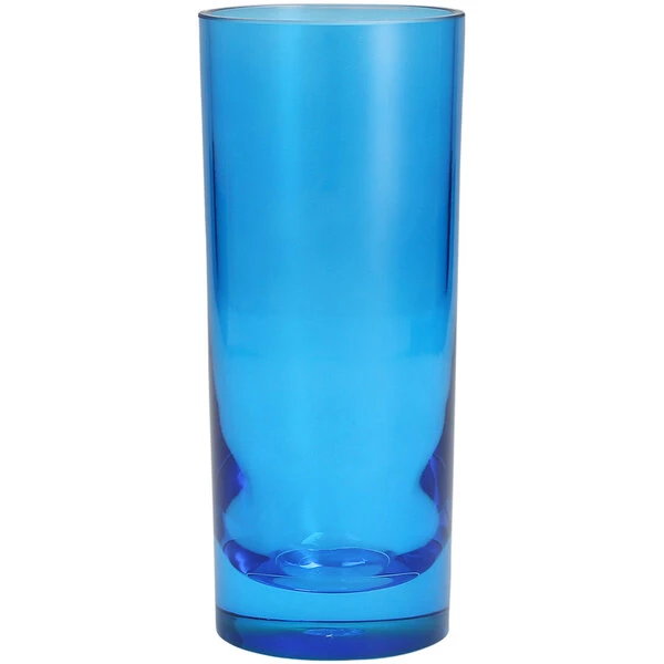 Fortessa Tableware Solutions Fortessa Outside 10 Oz. Blue Tritan Plastic Collins Glass - 24/Case 1 Fortessa Tableware Solutions Fortessa Outside 10 Oz. Blue Tritan Plastic Collins Glass - 24/Case