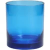 Fortessa Tableware Solutions Fortessa Outside 14 Oz. Blue Tritan Plastic Rocks / Double Old Fashioned Glass - 24/Case