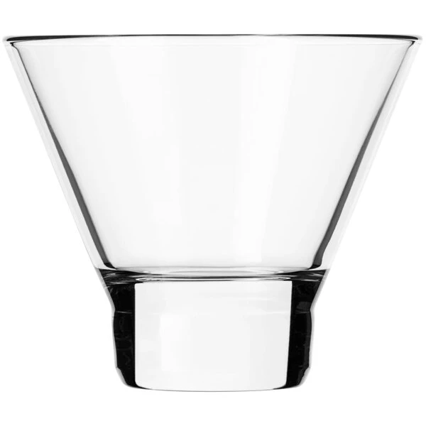 Libbey 9 Oz. Boost Stackable Stemless Martini Glass - 12/Case 1 Libbey 9 Oz. Boost Stackable Stemless Martini Glass - 12/Case