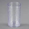 Carlisle 551707 Pebble Optic 16.7 Oz. Clear SAN Plastic Tumbler - 24/Case