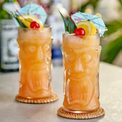 Anchor Hocking 10024 Screaming Tiki 16 Oz. Cooler Glass - 24/Case