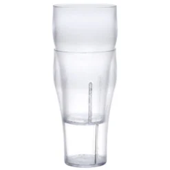 GET Enterprises GET 7720-1-CL Bell 20 Oz. Clear Customizable SAN Plastic Pebbled Soda Glass - 72/Case -Vidivi shop 242170