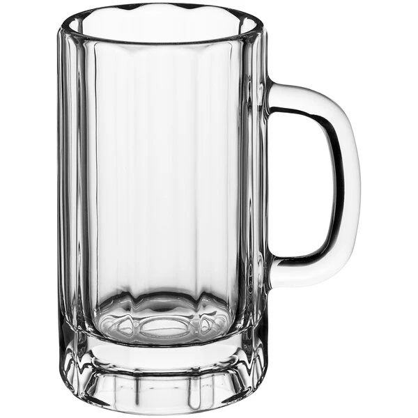 Acopa 14 Oz. Paneled Beer Mug - 12/Case 2 Acopa 14 Oz. Paneled Beer Mug - 12/Case - Image 2