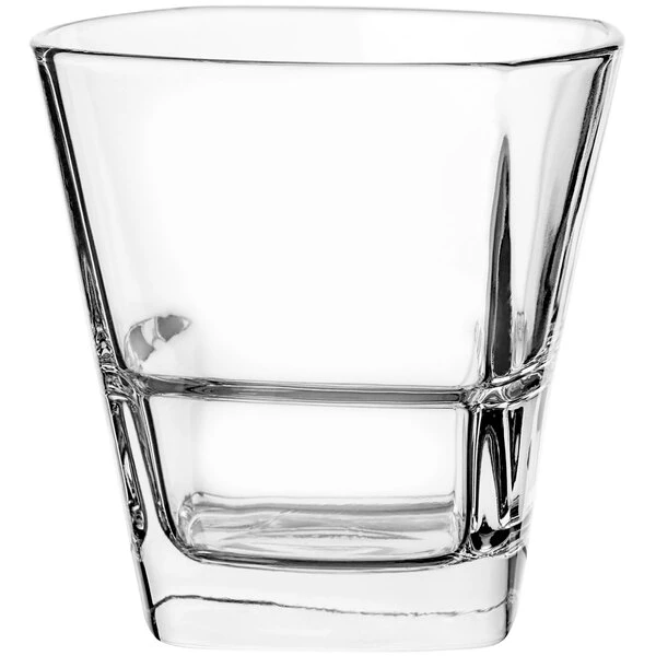 Libbey Structure 12 Oz. Stackable Rocks / Double Old Fashioned Glass - 12/Case 1 Libbey Structure 12 Oz. Stackable Rocks / Double Old Fashioned Glass - 12/Case
