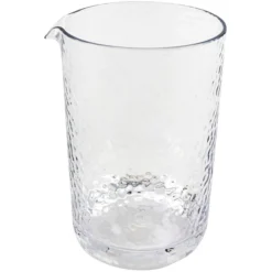 GET Enterprises GET Hammered 20 Oz. SAN Plastic Mixing Glass - 24/Case