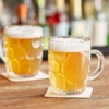 Acopa 19.25 Oz. Dimple Beer Mug - 12/Case