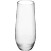 American Metalcraft Parker Collection 9 Oz. Tritan Plastic Stemless Flute Glass - 12/Case