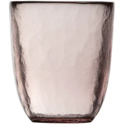 Fortessa Tableware Solutions Fortessa Los Cabos 10 Oz. Pink Glass Tumbler - 4/Case