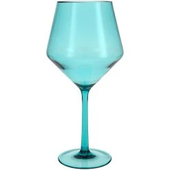 Fortessa Tableware Solutions Fortessa Sole 22 Oz. Aqua Sky Tritan Plastic Red Wine Glass - 12/Case