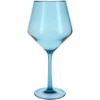 Fortessa Tableware Solutions Fortessa Sole 22 Oz. Blue Ether Tritan Plastic Red Wine Glass - 12/Case