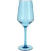 Fortessa Tableware Solutions Fortessa Sole 13 Oz. Blue Ether Tritan Plastic White Wine Glass - 12/Case